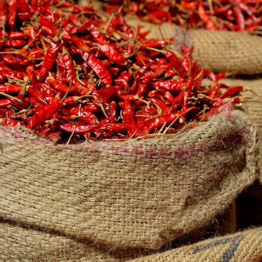 Red Dried Chilli Peppers